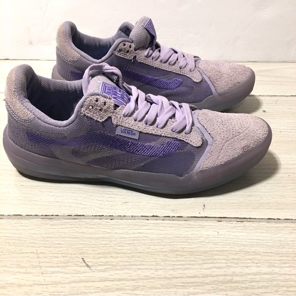 Vans Translucent EVDNT UltimateWaffle Womens Size 8 Purple Skateboarding Shoe - Picture 3 of 8